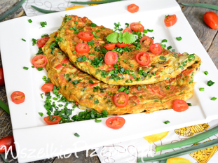 Warzywny omlet