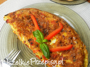 Paprykowy omlet