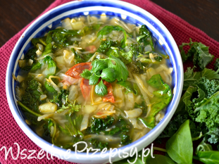 Caldo Verde - zielona zupa od Kuronia